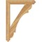 Ekena Millwork Olympic Arts & Crafts Rough Sawn Bracket, Western Red Cedar, 4"W x 30"D x 42"H BKT04X30X42OLY03RWR - alternate 3